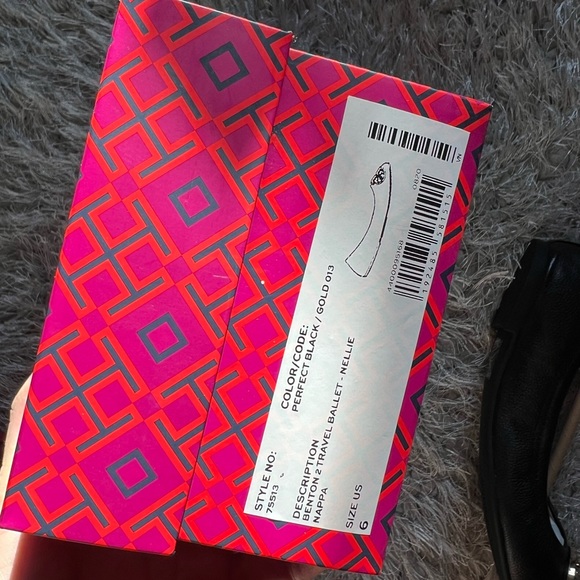 TORY BURCH BALLERINA FLATS - Picture 8 of 9